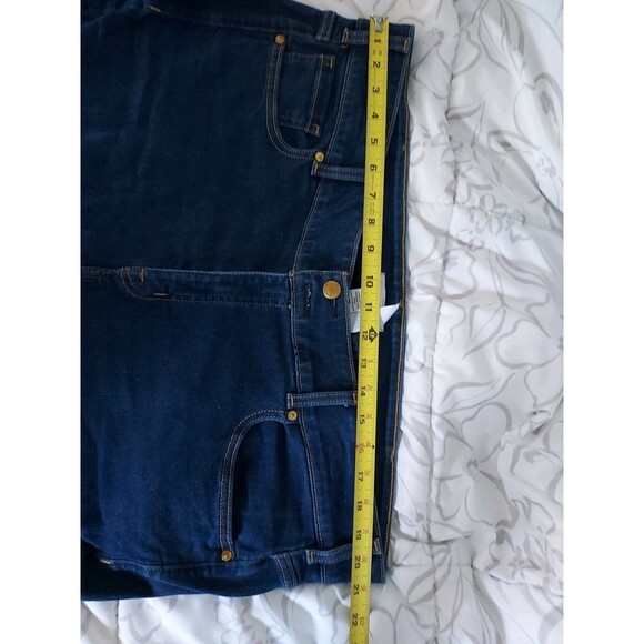 Lane Bryant Women's Distressed Denim Blue Jean Shorts Plus Size 22 - Picture 4 of 5